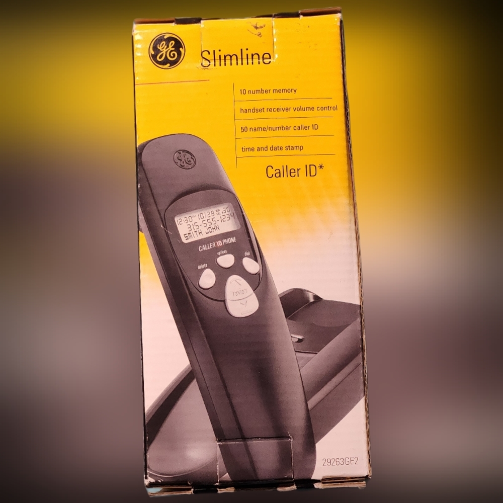 H  General Electric  Caller ID Slimline Phone